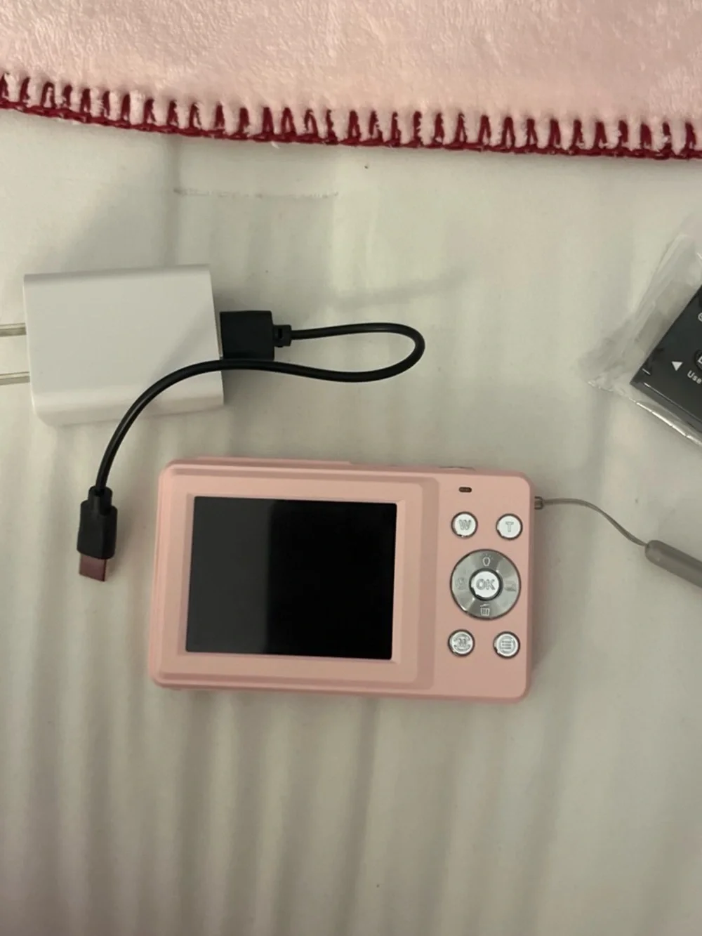 Pink Compact Digital Camera - 44.0 MP